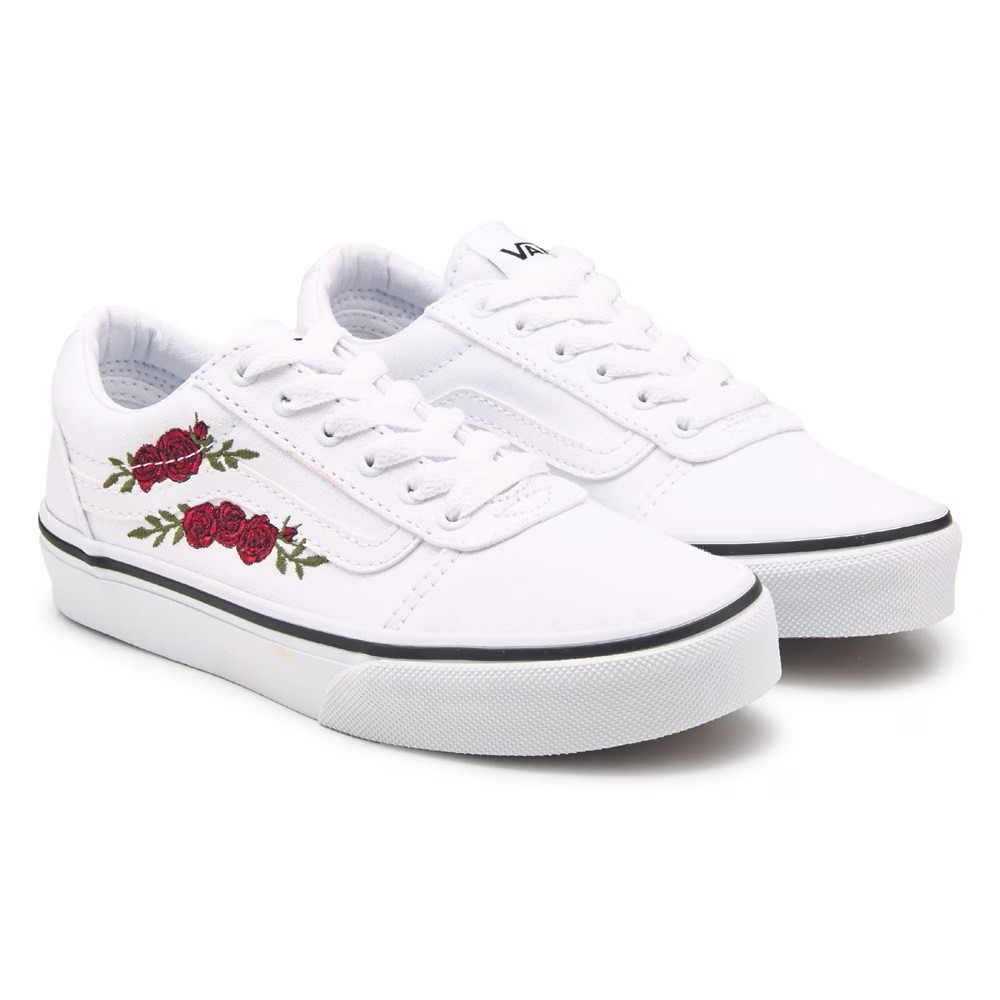 

Низкие кеды Ward для маленьких/больших детей Vans, белый