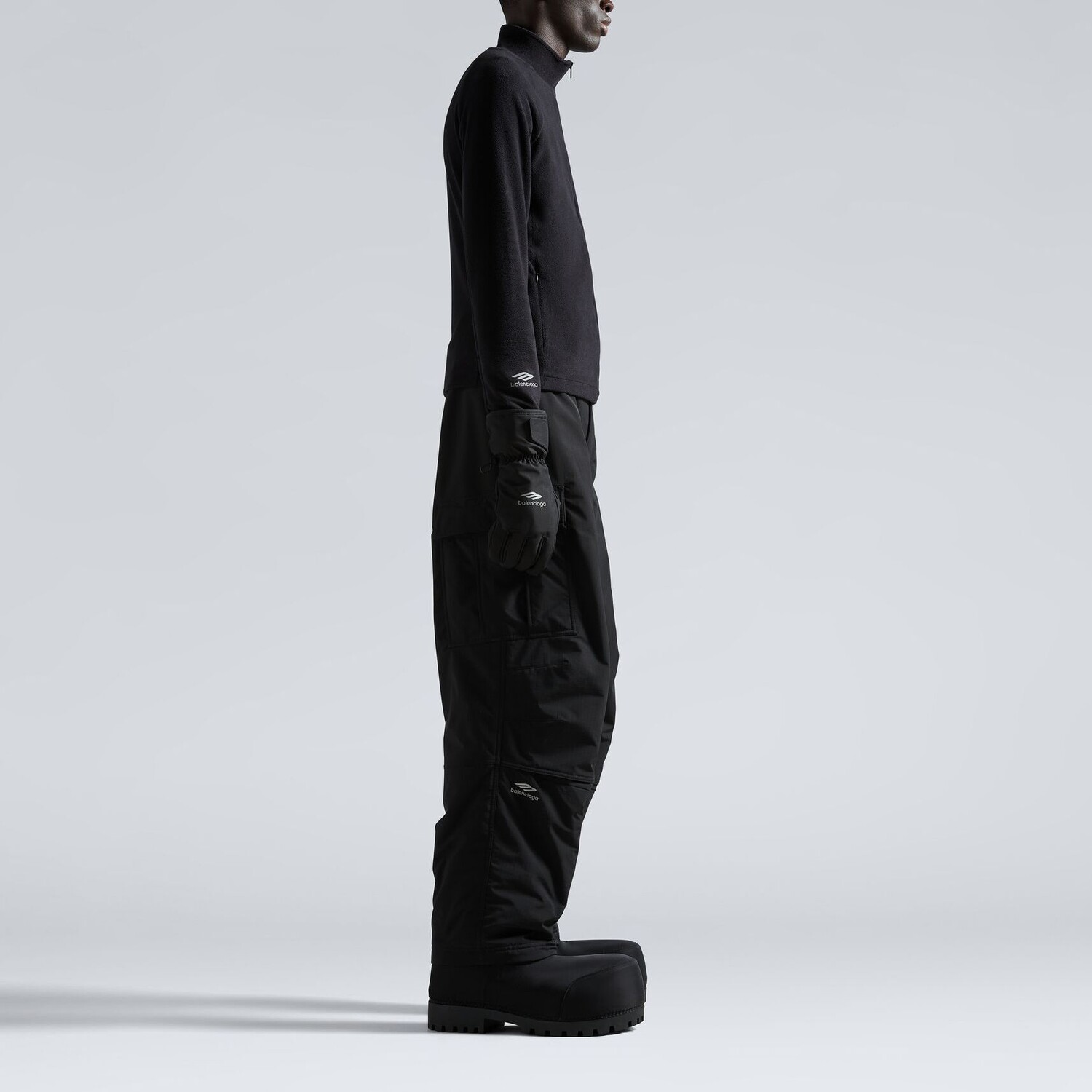Куртка мужская Balenciaga Sport Icon, черный — фото 3