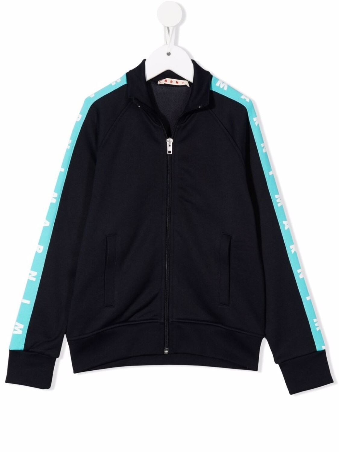 

Свитер с логотипом Marni Kids, синий