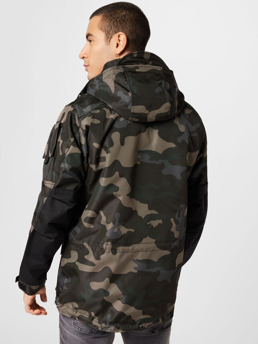 Всесезонная куртка Brandit Between-Season Jacket, цвет khaki/dark green — фото 4
