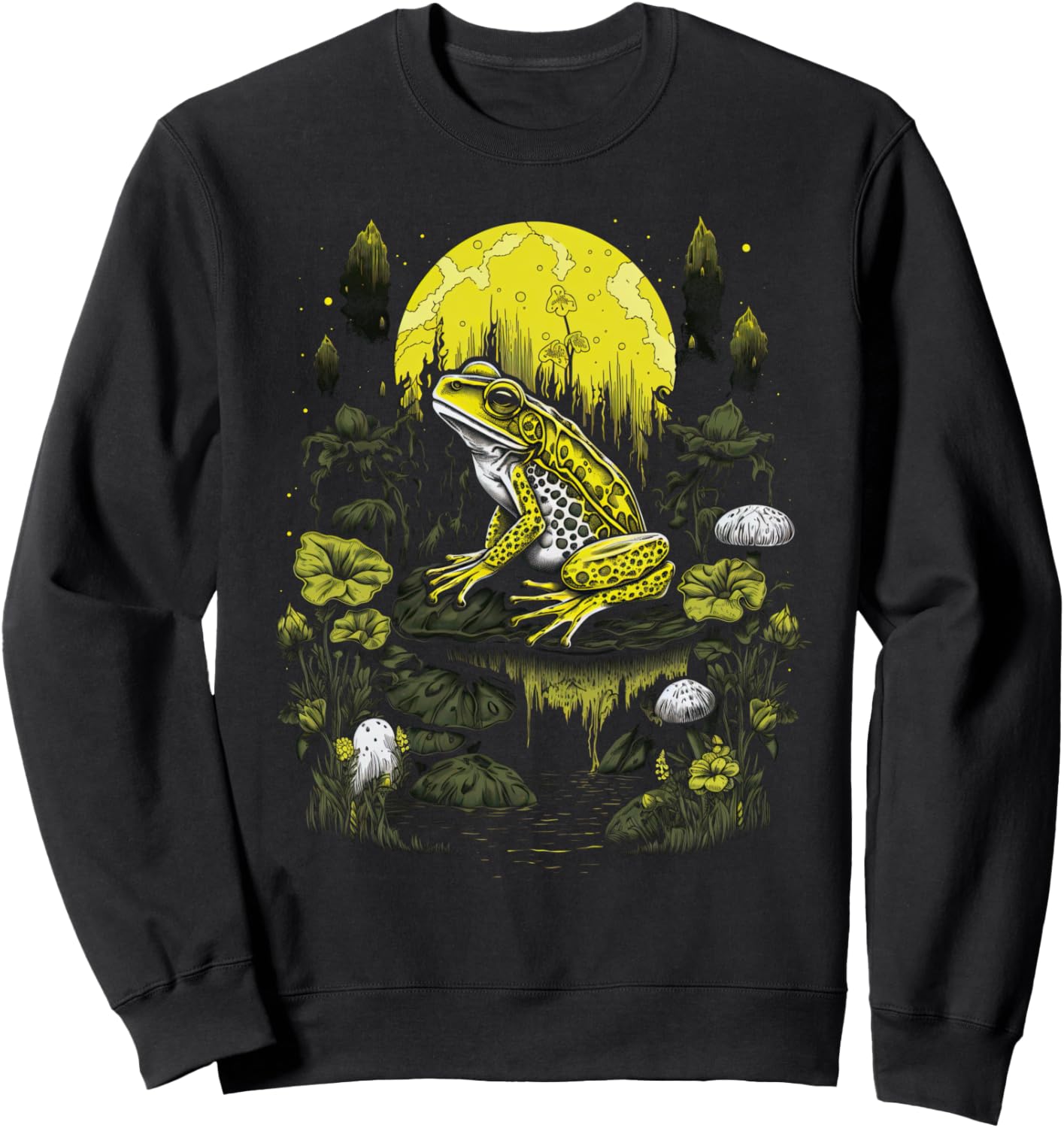 

Толстовка стиль коттеджкор, цветочный узор, зеленая лягушка Cottagecore Goblincore And Fairycore Stuff, Зеленый, Толстовка стиль коттеджкор, цветочный узор, зеленая лягушка Cottagecore Goblincore And Fairycore Stuff