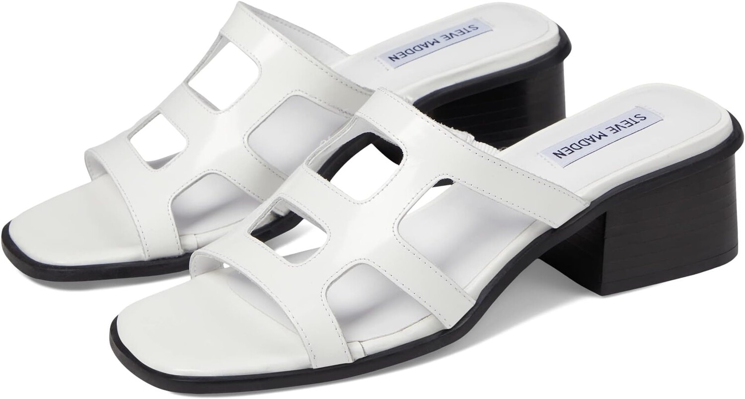 

Босоножки Princess Sandal Steve Madden, белая кожа