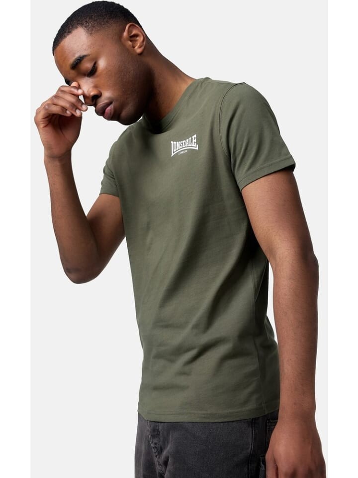 

Футболка Lonsdale T-Shirt, зеленый