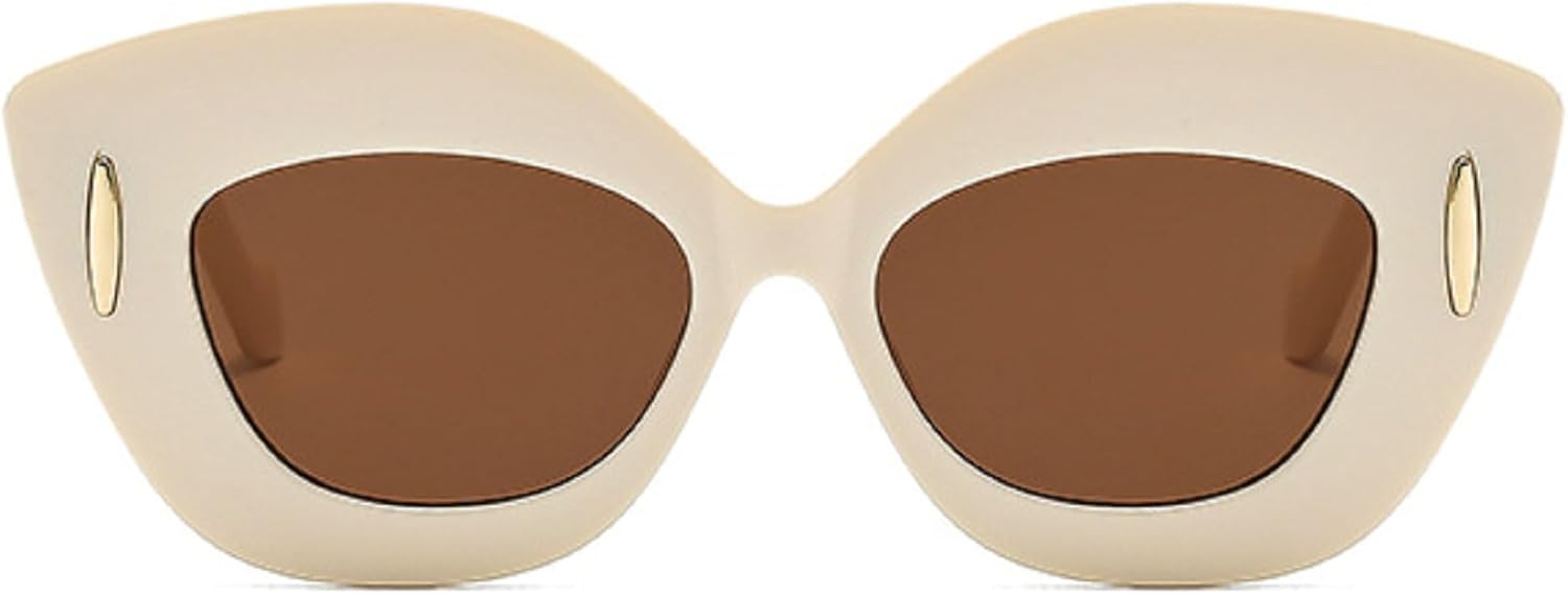 

Модные солнцезащитные очки большого размера «кошачий глаз» с многоугольным оправой, женские, в стиле ретро, ​​с леопардовым принтом, с защитой от УФ-излучения UV400, мужские солнцезащитные очки N47 mincl, A4