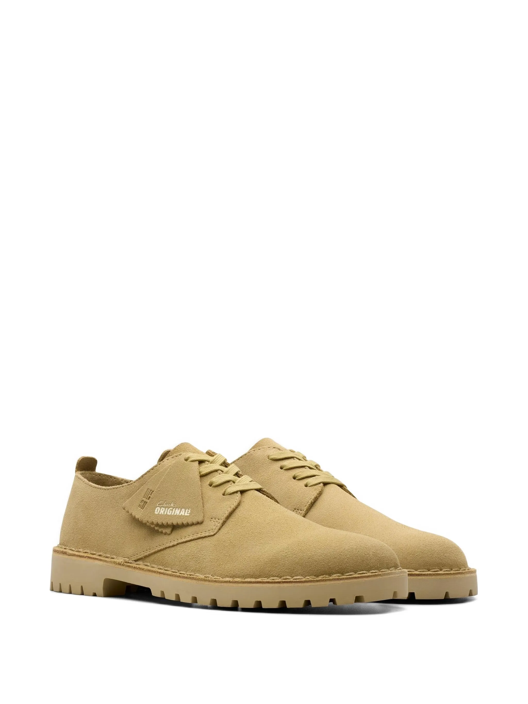 Туфли дерби Desert Rock Maple Clarks Originals, бежевый — фото 2