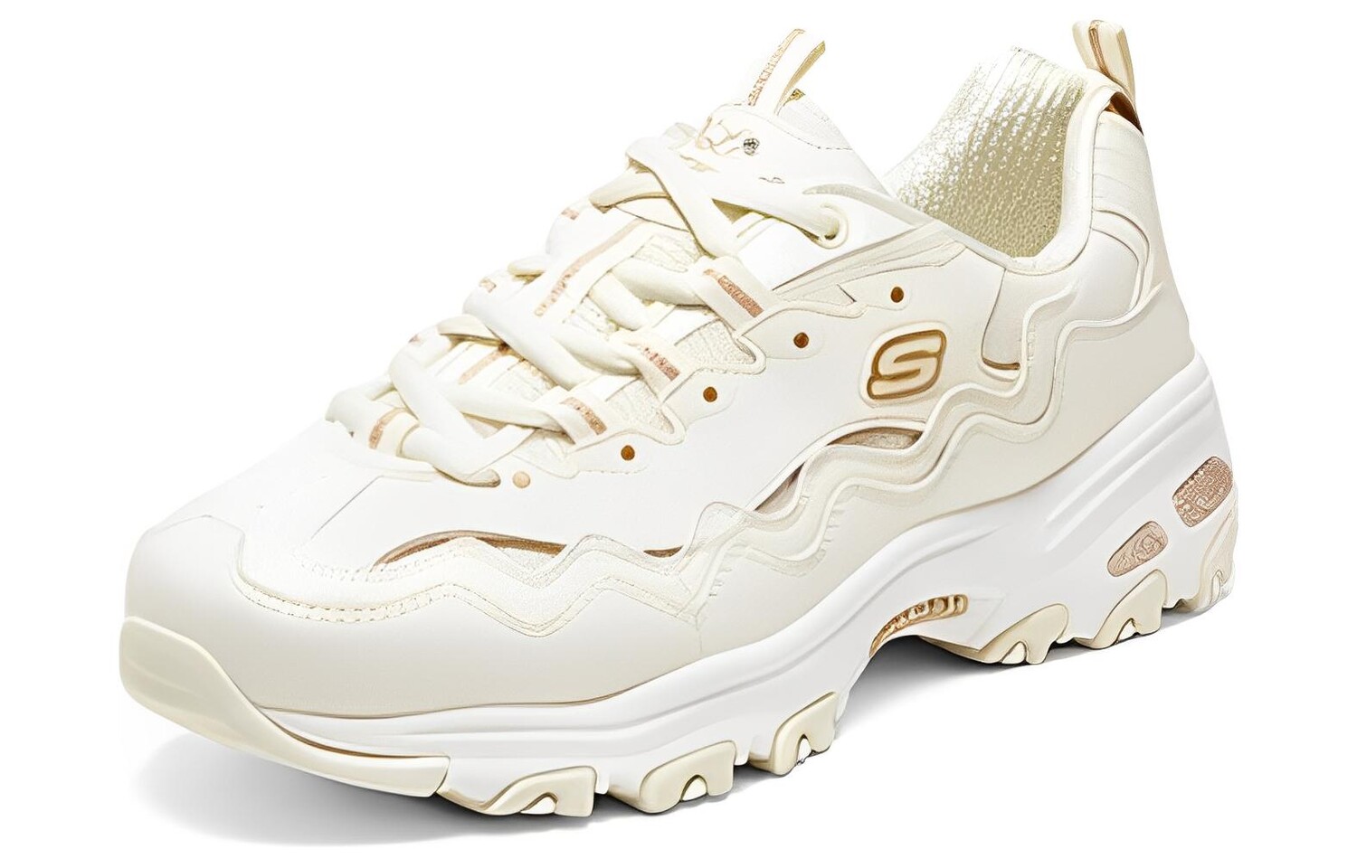 Женская обувь Skechers Lifestyle, Молочно-белый — фото 3
