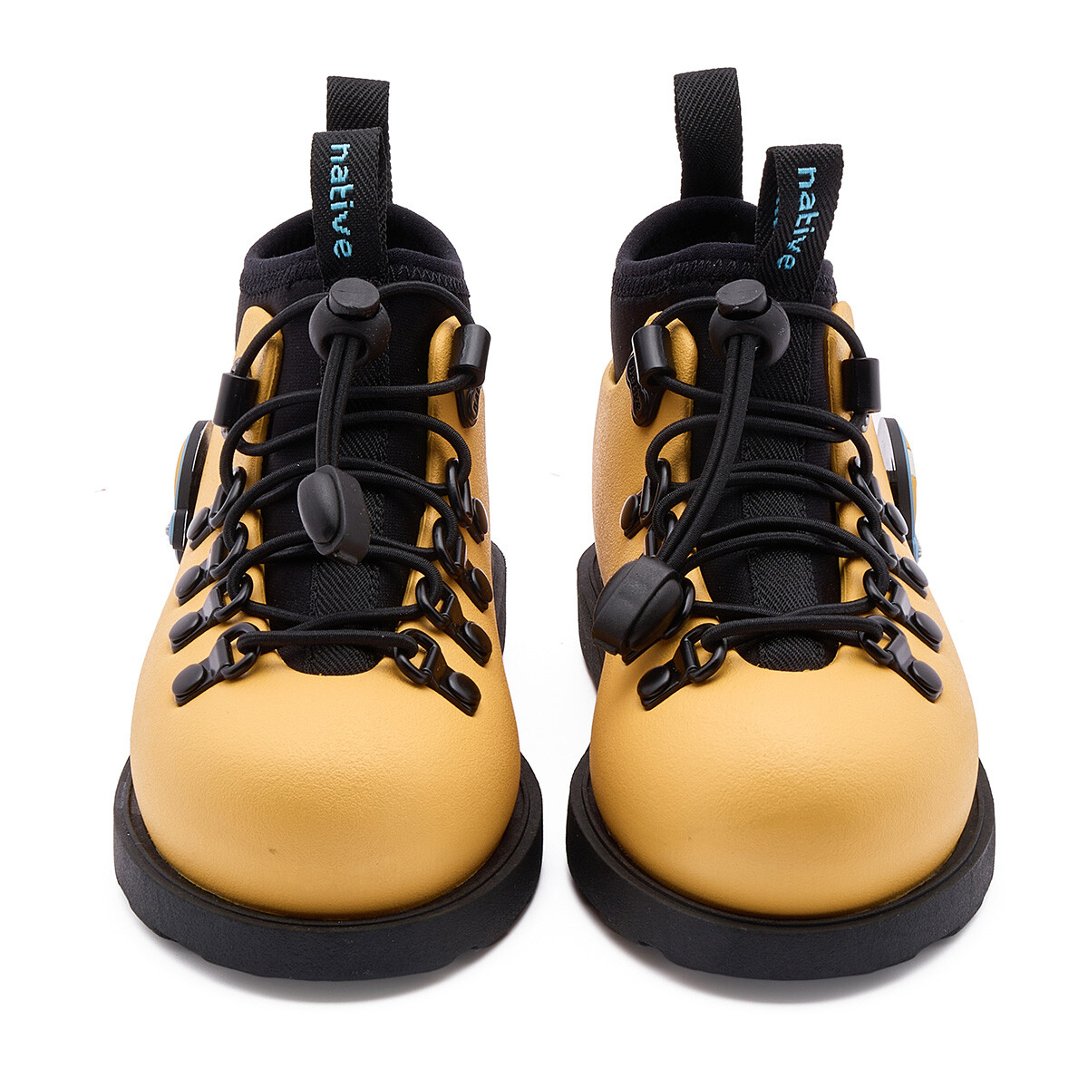 Fitzsimmons Kids Boots Kids Желтый | Значок Mountain Peak | Черный Native Shoes, желтый — фото 3