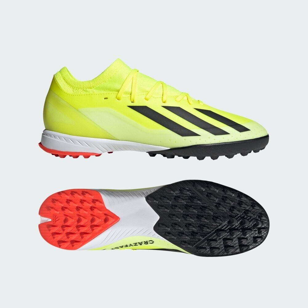 

Кроссовки Adidas X CRAZYFAST LEAGUE TF / Turf use (training shoes) / X CRAZYFAST LEAGUE TF, цвет Team Solar Yellow/Black/White, Белый, Кроссовки Adidas X CRAZYFAST LEAGUE TF / Turf use (training shoes) / X CRAZYFAST LEAGUE TF, цвет Team Solar Yellow/Black