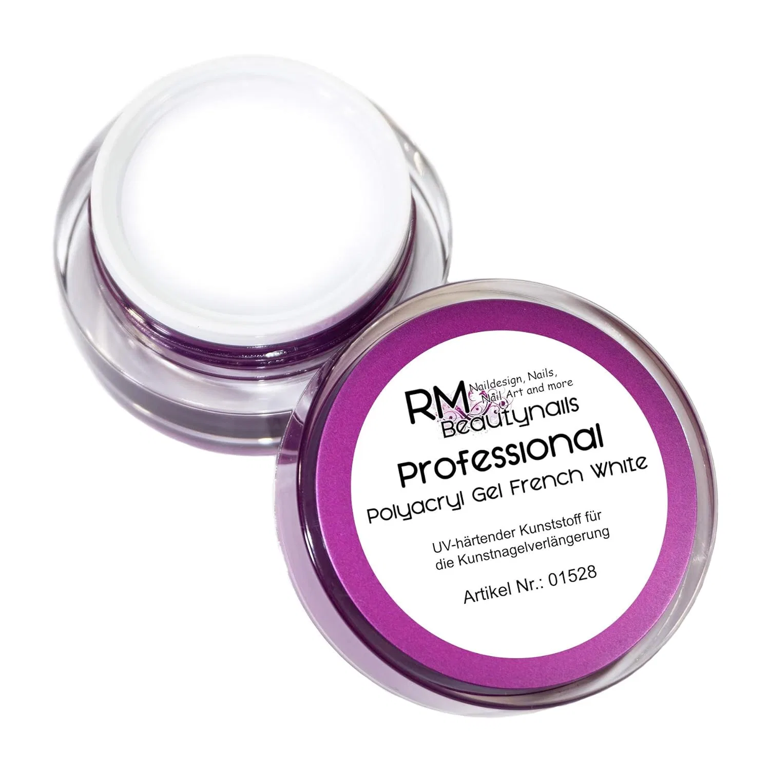 Полиакриловый гель RM Beautynails Professional Line French White 15 мл Rm Beautynails