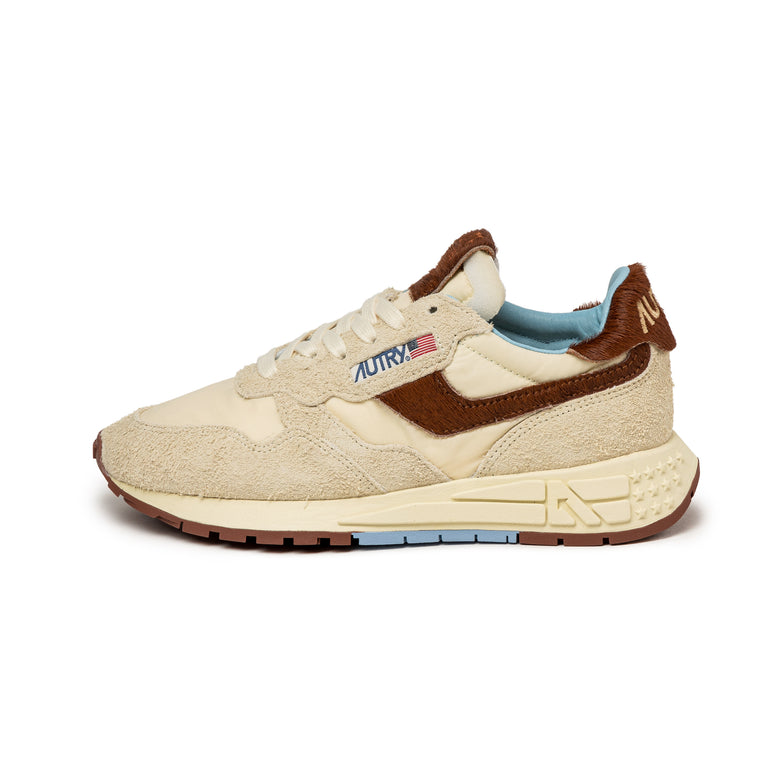 Кроссовки reelwind low w *suede / pony* Autry, коричневый