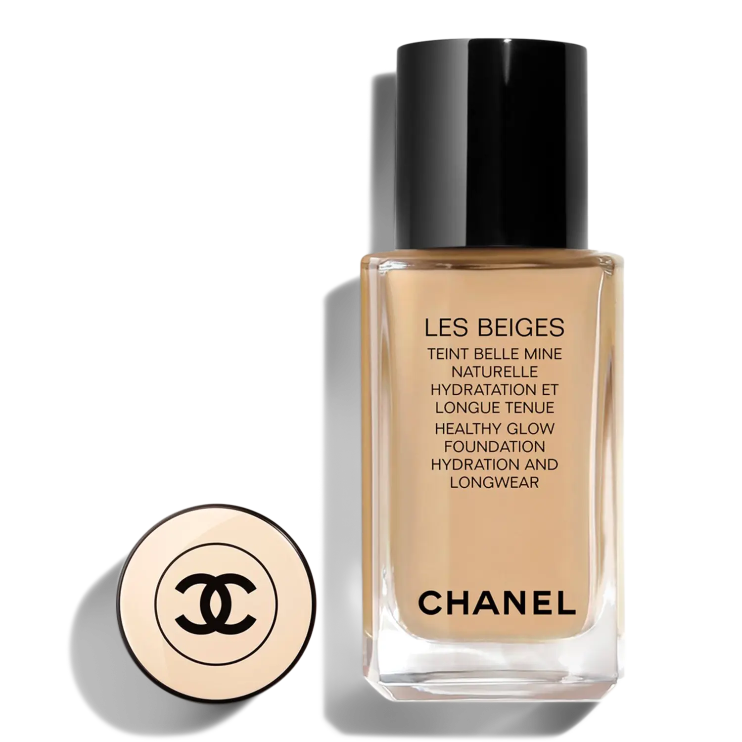 

Увлажняющая и стойкая тональная основа LES BEIGES Healthy Glow Foundation CHANEL, BO33 (medium, olive undertone)
