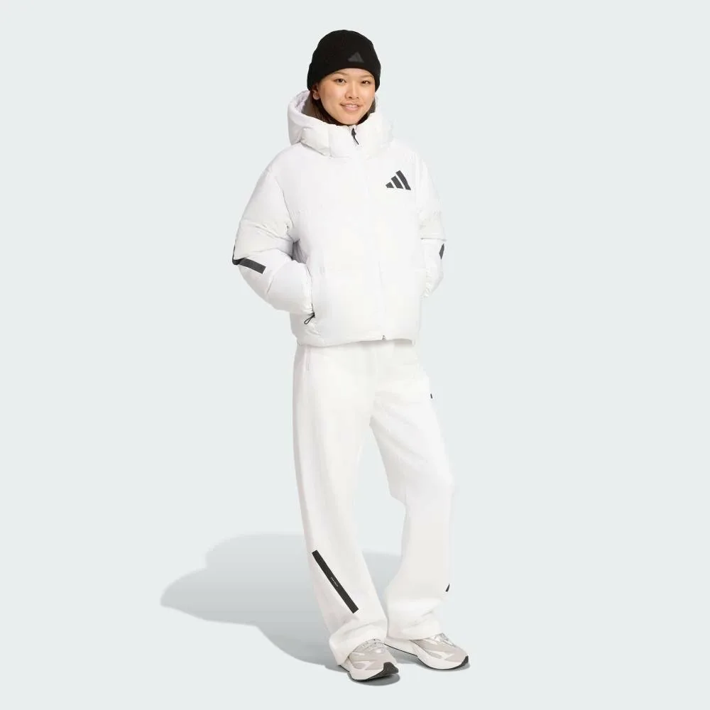 Пуховая куртка ADIDAS ZNE Puffer Climawarm Adidas, white — фото 3