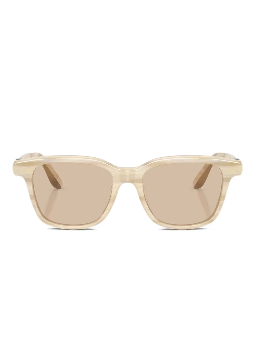 

Солнцезащитные очки в квадратной оправе Brunello Cucinelli, коричневый