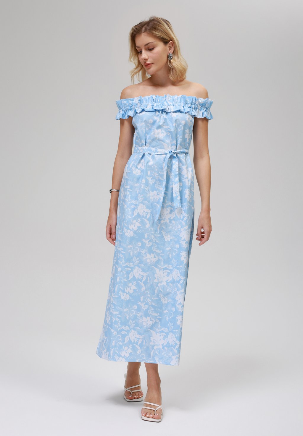 

Повседневное платье Anna Field by Zalando, светло-голубой