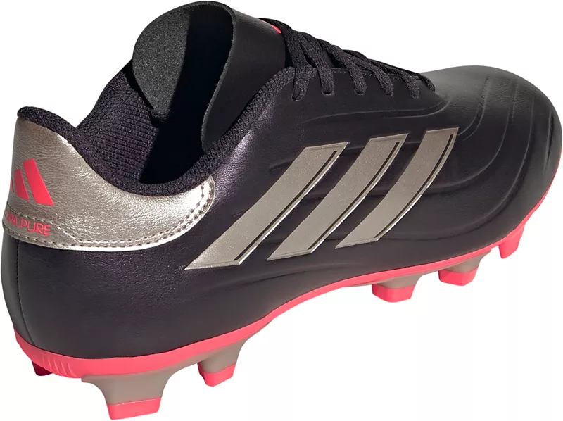 Футбольные бутсы Adidas Copa Pure II Club FxG, цвет Black/Silver — фото 4