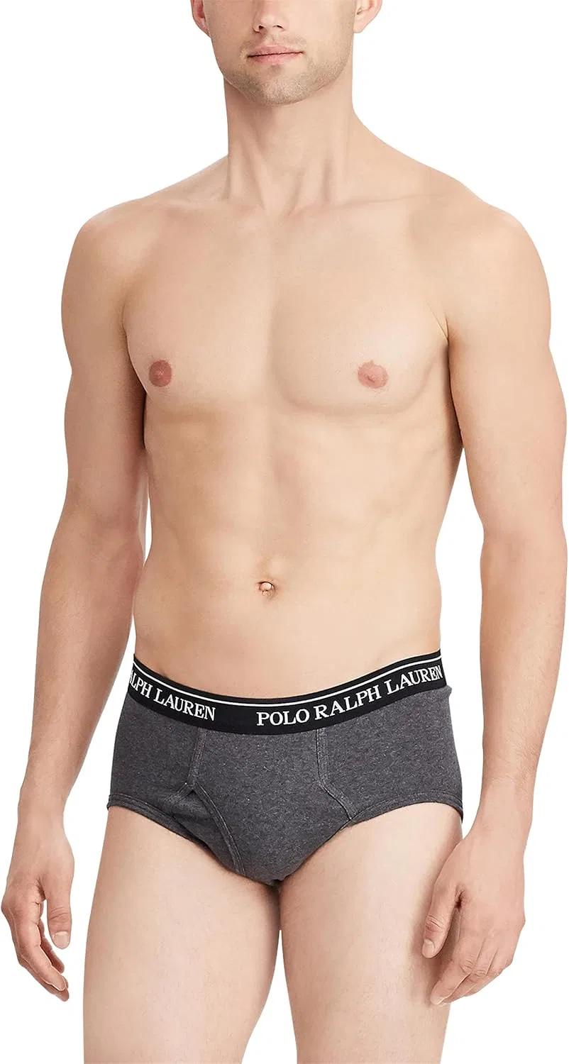 Боксеры классические POLO RALPH LAUREN, Andover Heather, Polo Black, Madison Heather - 4 Pack — фото 4