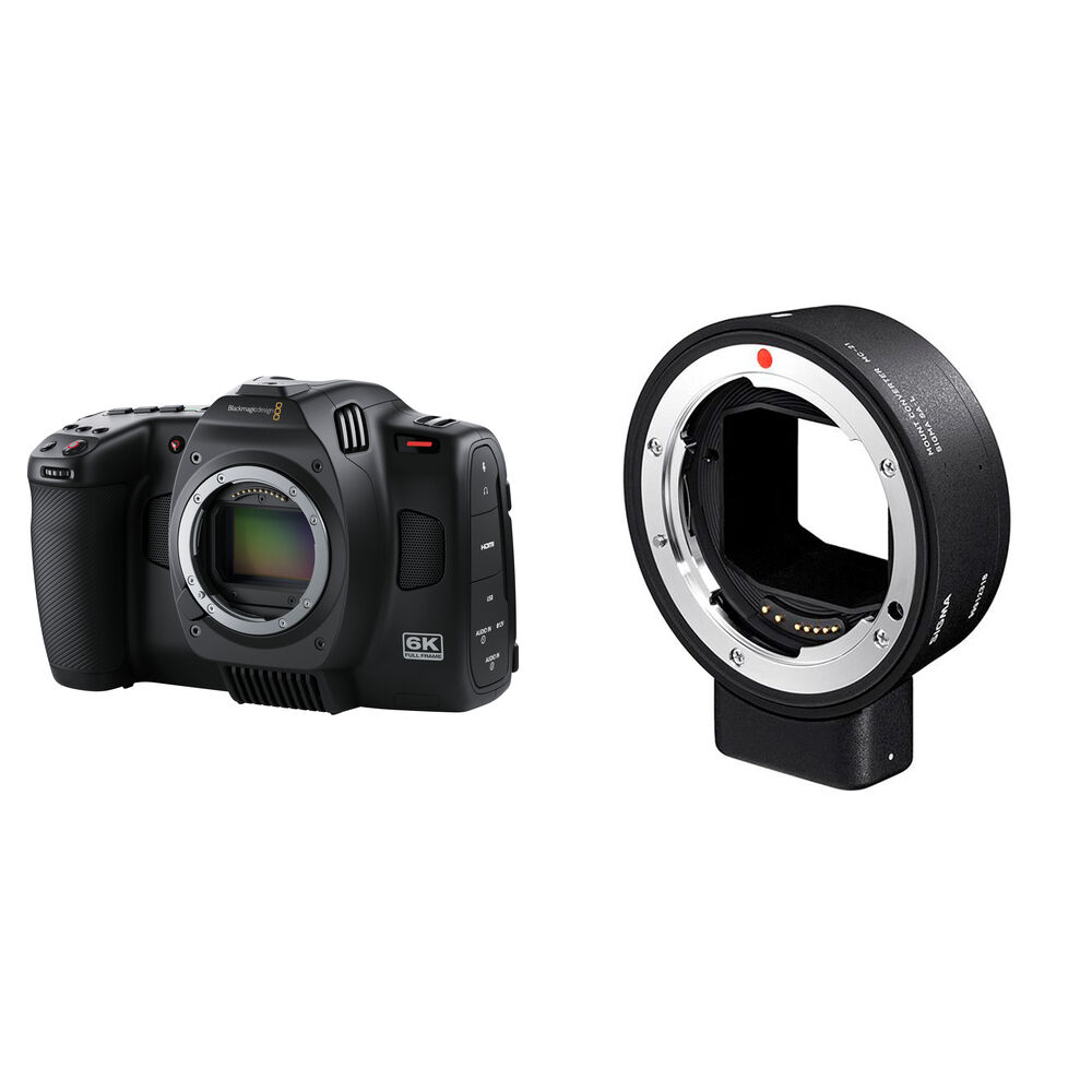 

Blackmagic Design Cinema Camera 6K с комплектом-конвертером MC-21 Canon EF на крепление Leica L