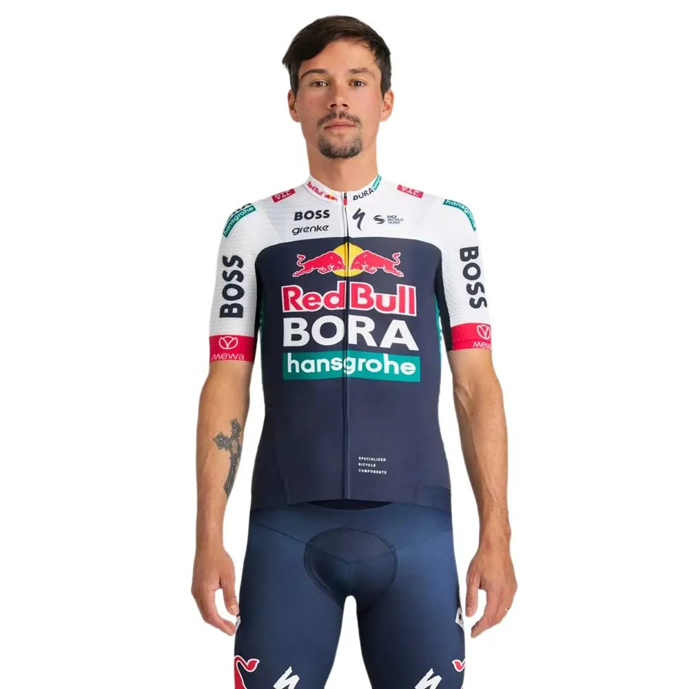 

Джерси Specialized Red Bull Bora Hansgrohe Race 2025 short sleeve, синий