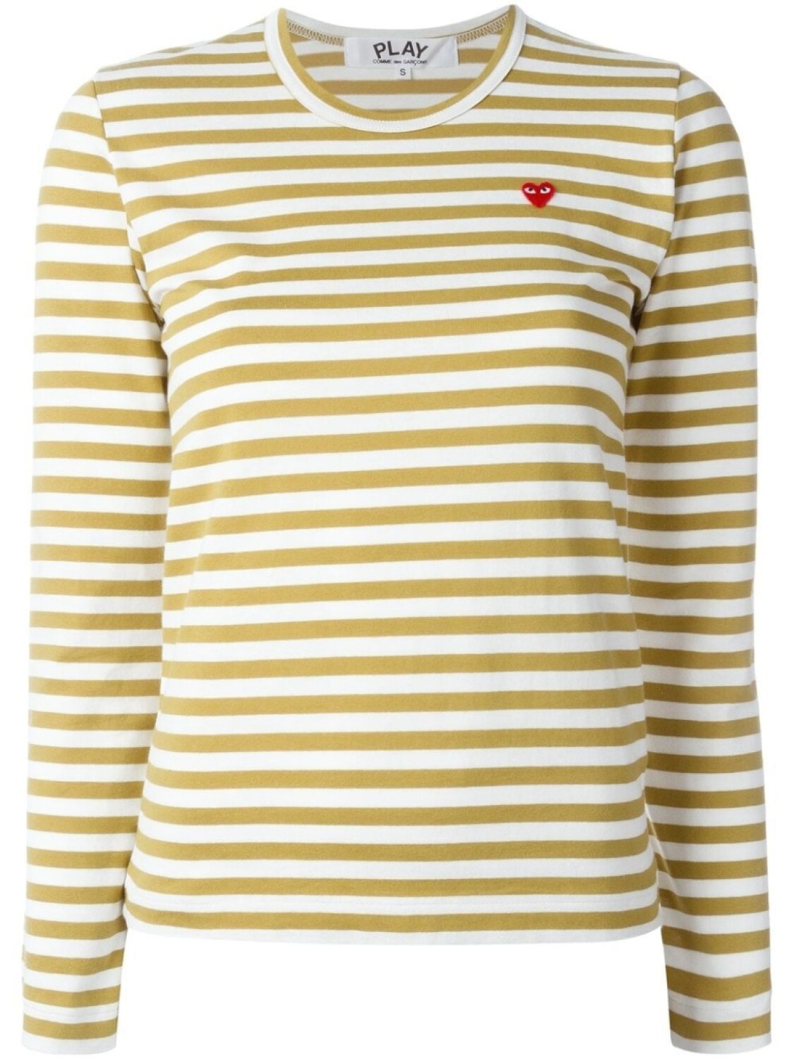 

Comme Des Garçons Play полосатый топ, нейтральный цвет