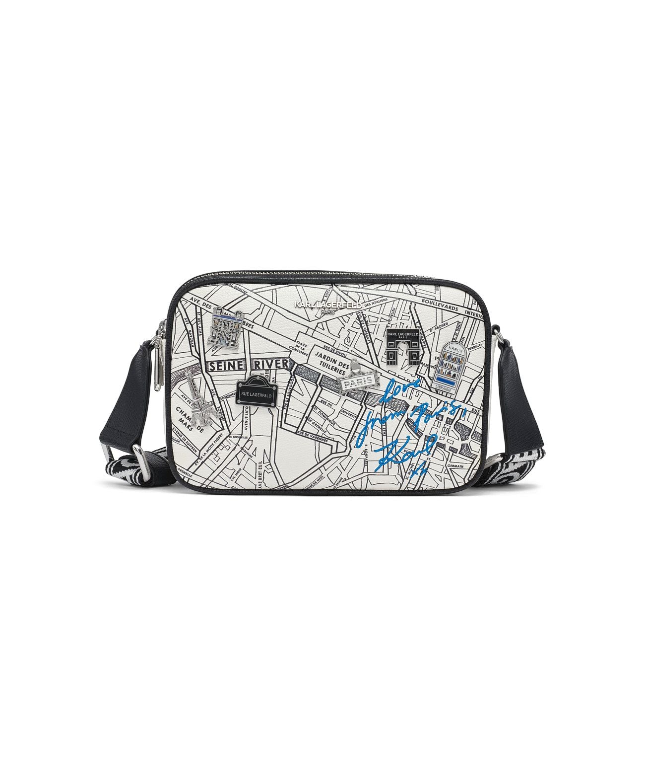 

Сумка через плечо Maybelle Karl Lagerfeld Paris, белый