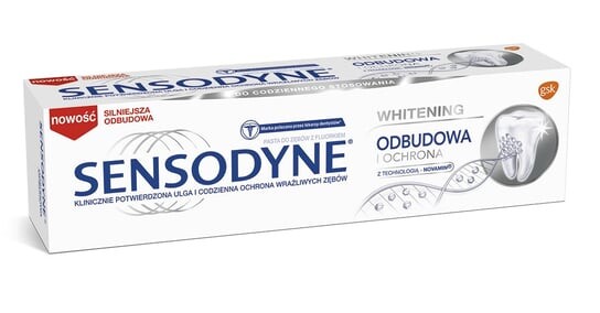 

Реконструкция и защита отбеливание, зубная паста, 75 мл Sensodyne