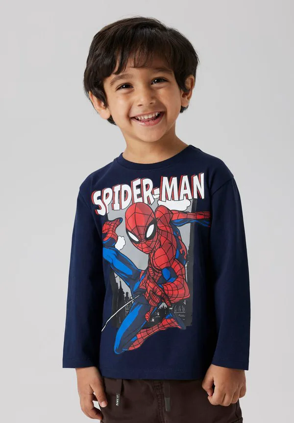 Футболка с длинными рукавами nmmjuice spider Name It, Navy Blazer
