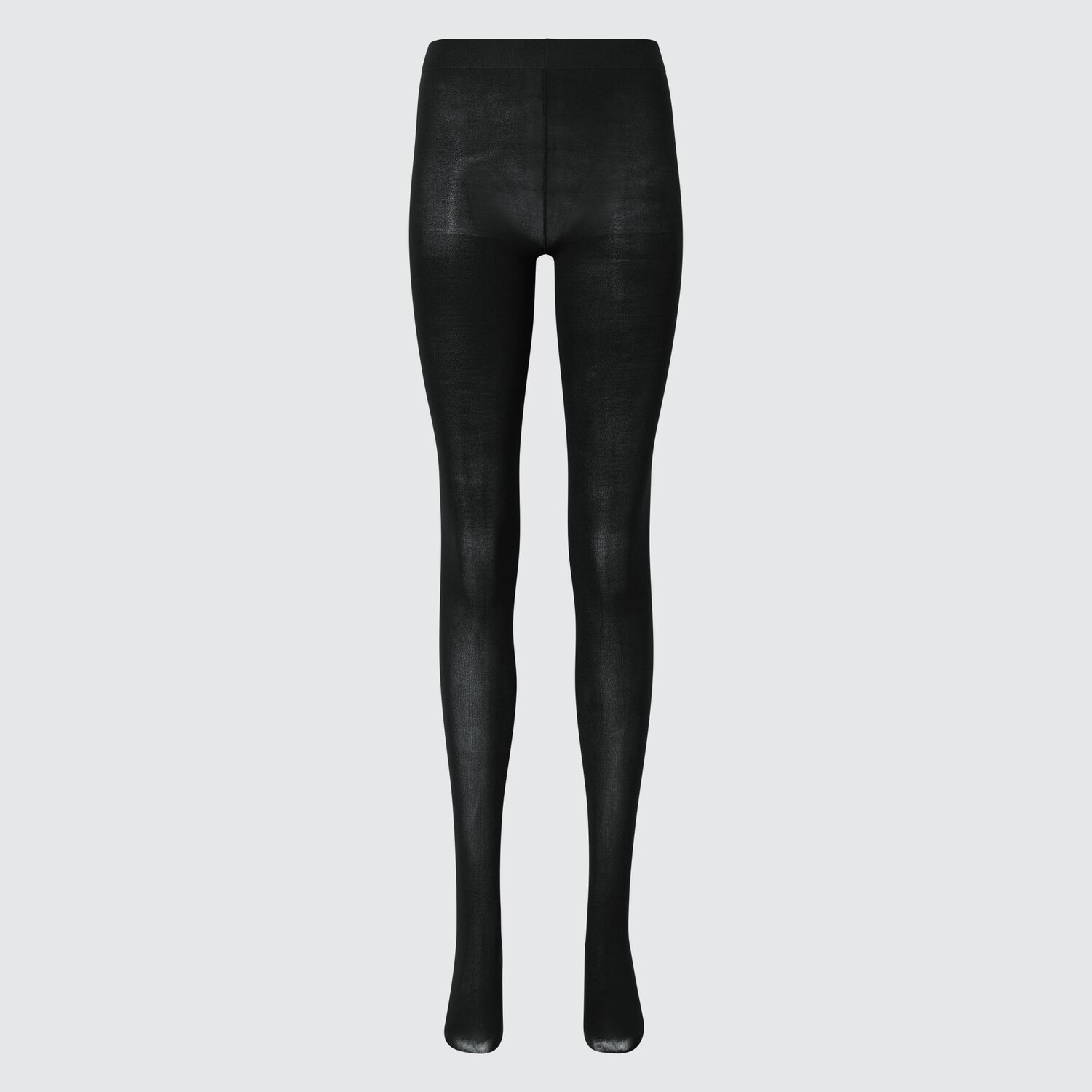

Колготки плотные Heattech Uniqlo, черный