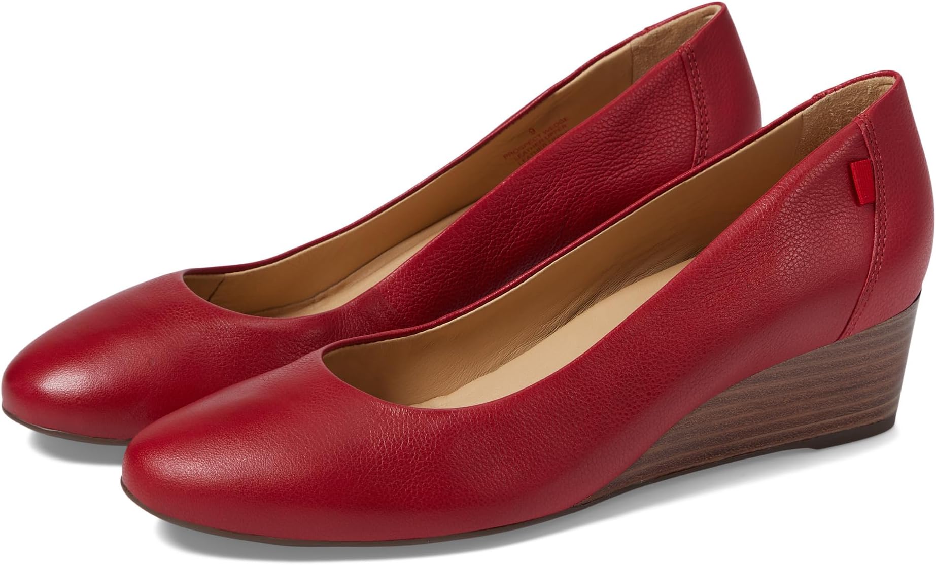 

Туфли на танкетке Prospect Wedge Marc Joseph New York, цвет Crimson Nappa Soft