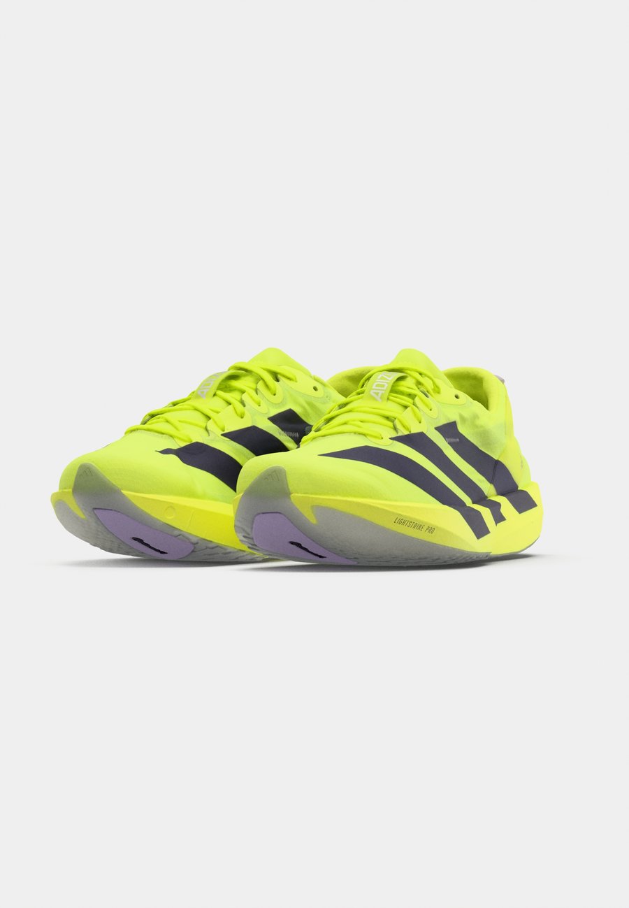 Кроссовки Adidas Performance ADIZERO ADIOS 9 M Solar Yellow/Aurora Plum/Powder Plum/Yellow — фото 3