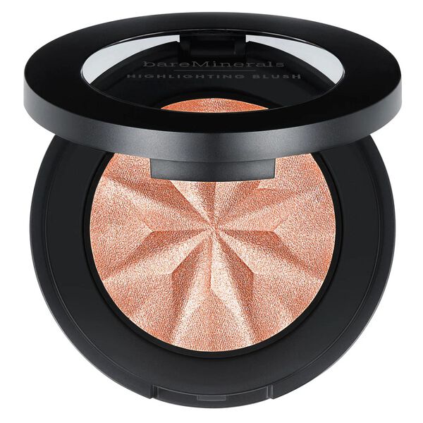

Румяна с эффектом сияния персикового оттенка, 3,8 г Bareminerals Gen nude highlighting blush, цвет peach glow