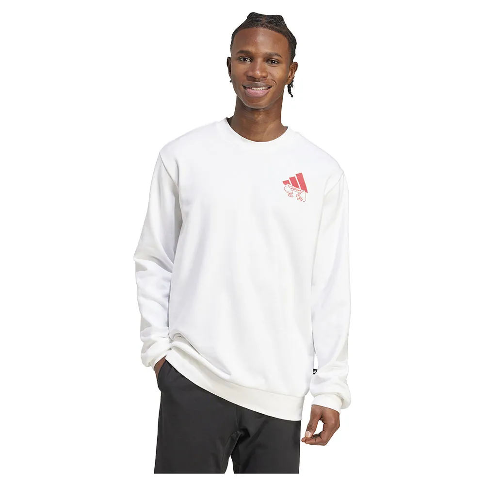 

Толстовка adidas Food Noodle Graphic, белый