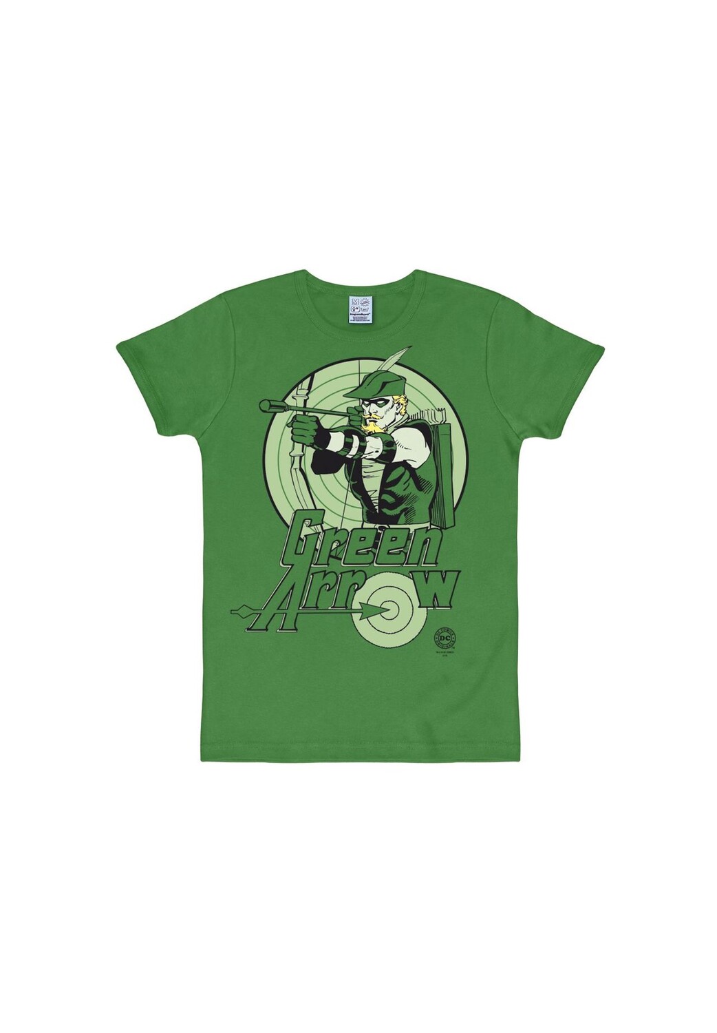 

Футболка приталенного кроя Green Arrow LOGOSHIRT, зеленый