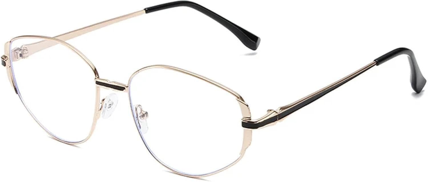 

Ретро-классические круглые солнцезащитные очки унисекс с металлической оправой, защитой от УФ-излучения UV400 и прозрачными линзами. Модные очки в стиле панк TKKTLLT, Gold