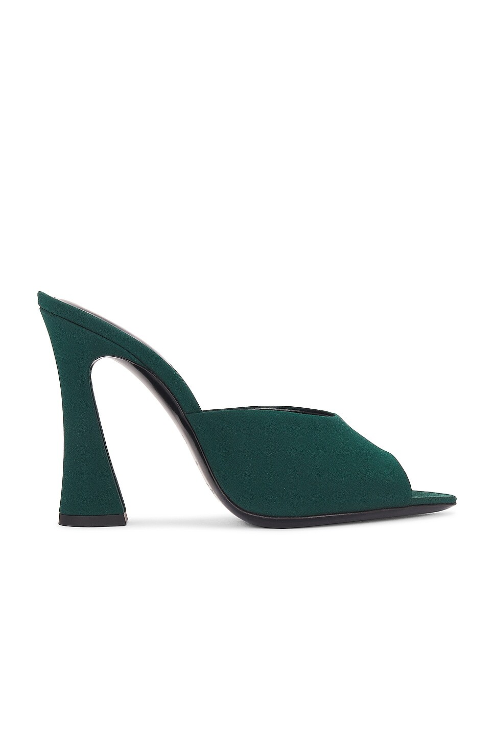 

Люкс-мюли сандалии Saint Laurent, цвет Drawn Green