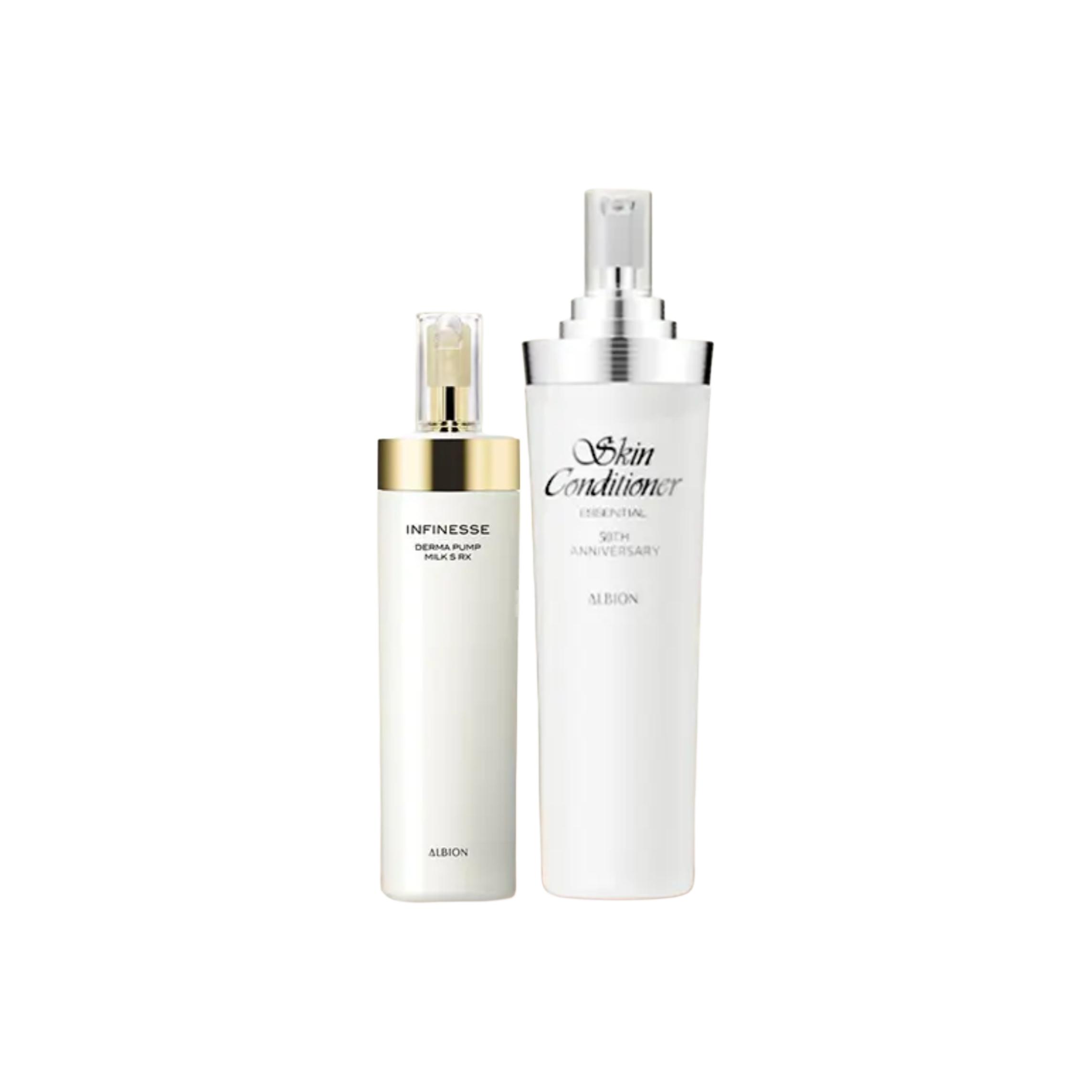 Aoerbin набор для ухода за кожей revitalizing and brightening, увлажняющее обновление 485мл+200г ALBION — фото 4