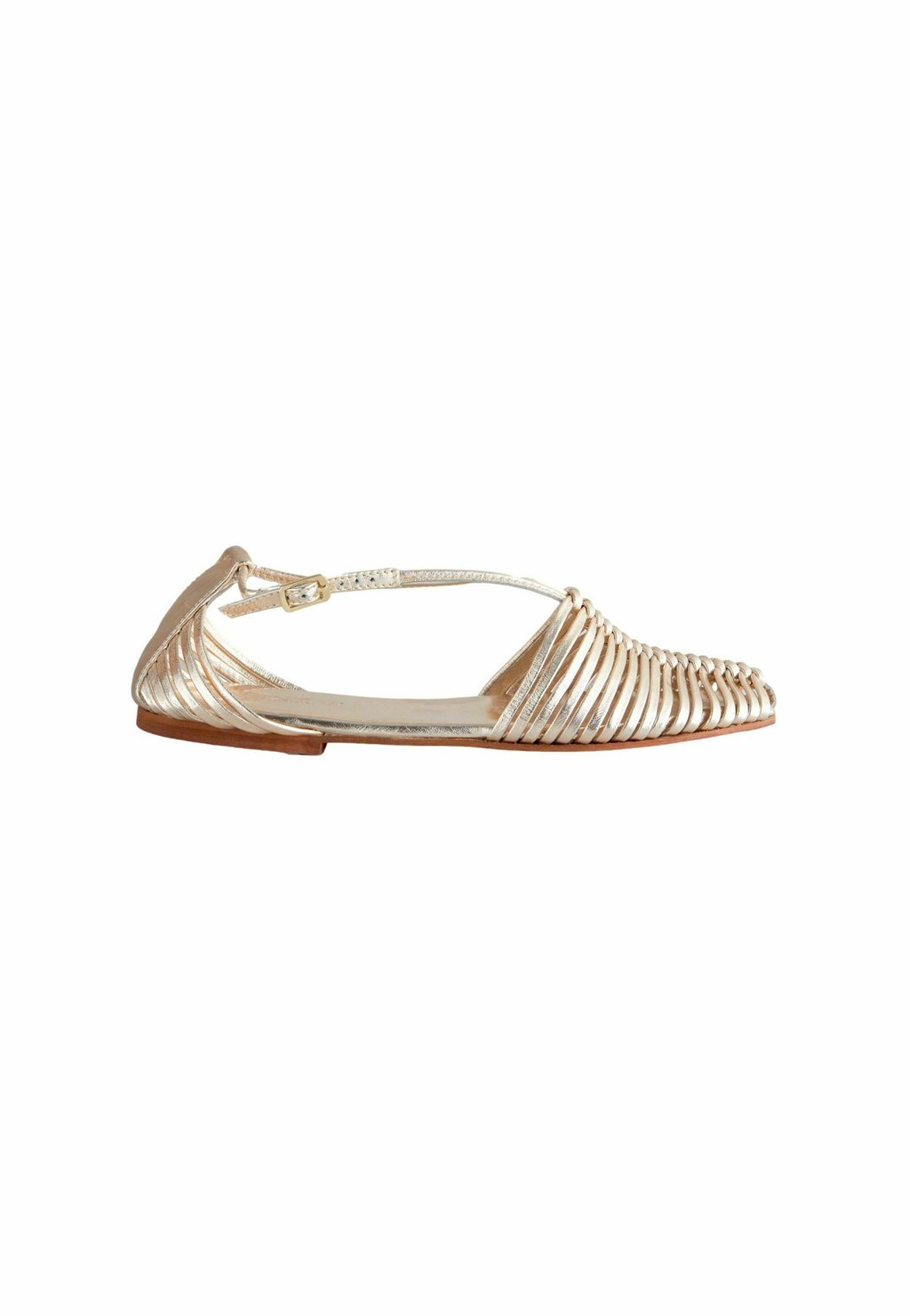 Сандалии REGULAR FIT - FOREVER COMFORT TOE STRAPPY Next, золотой
