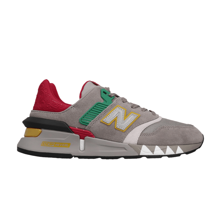 

Кроссовки New Balance 997 'Grey Red Yellow', серый