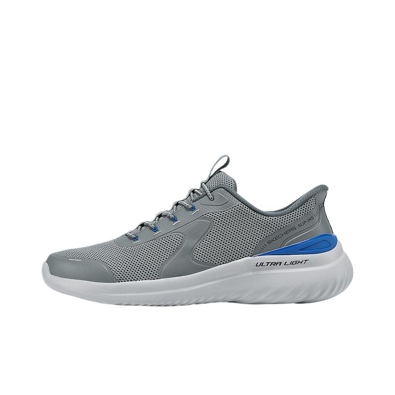 

Кроссовки мужские SPORT MENS с низкой подошвой и износостойкой поддержкой, серые Skechers, Gray