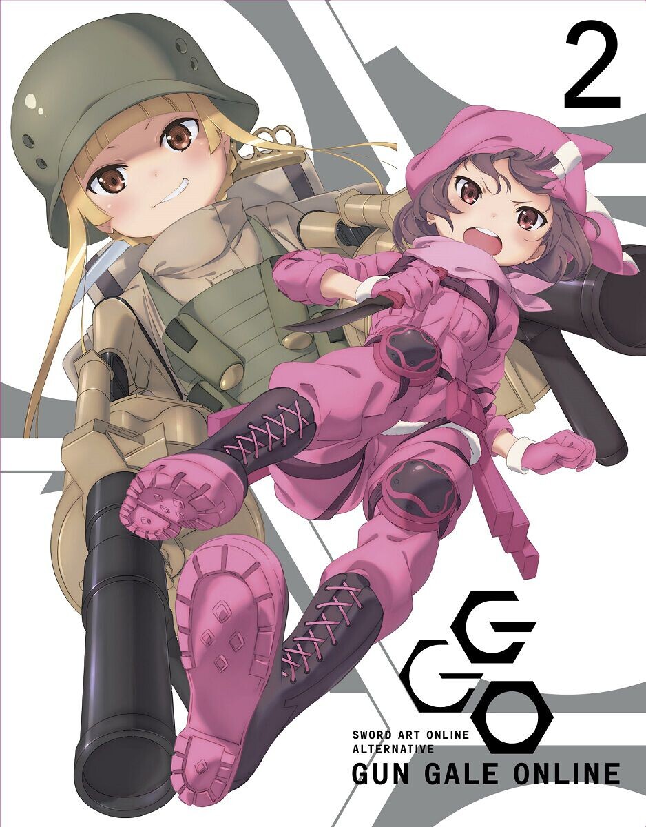 

Blu-Ray диск Sword Art Online Alternative Gun Gale Online Blu-ray Vol 2