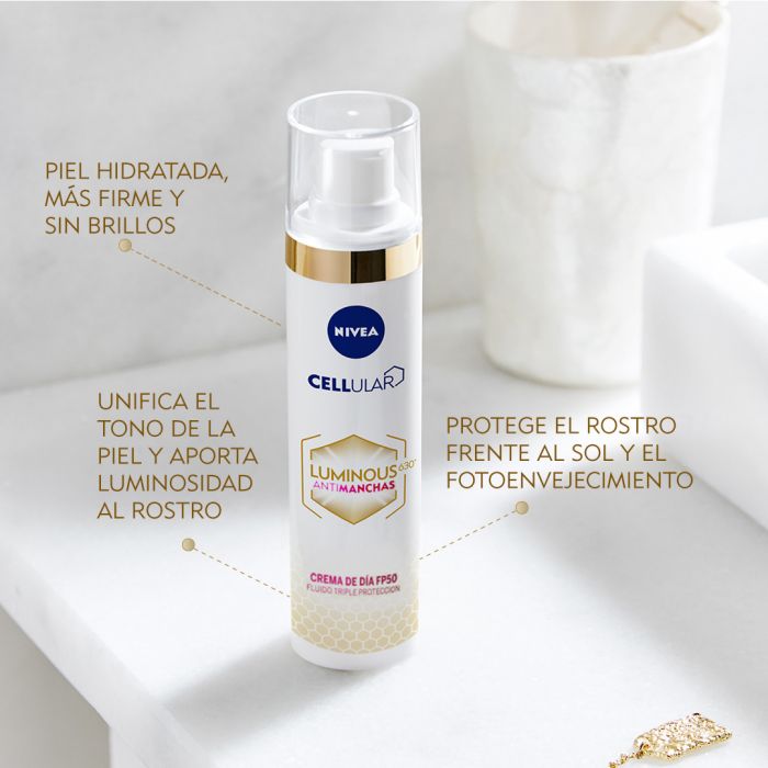 

Дневной крем для лица Luminous 630 Crema de Día Antimanchas SPF50 Nivea, 40 ml