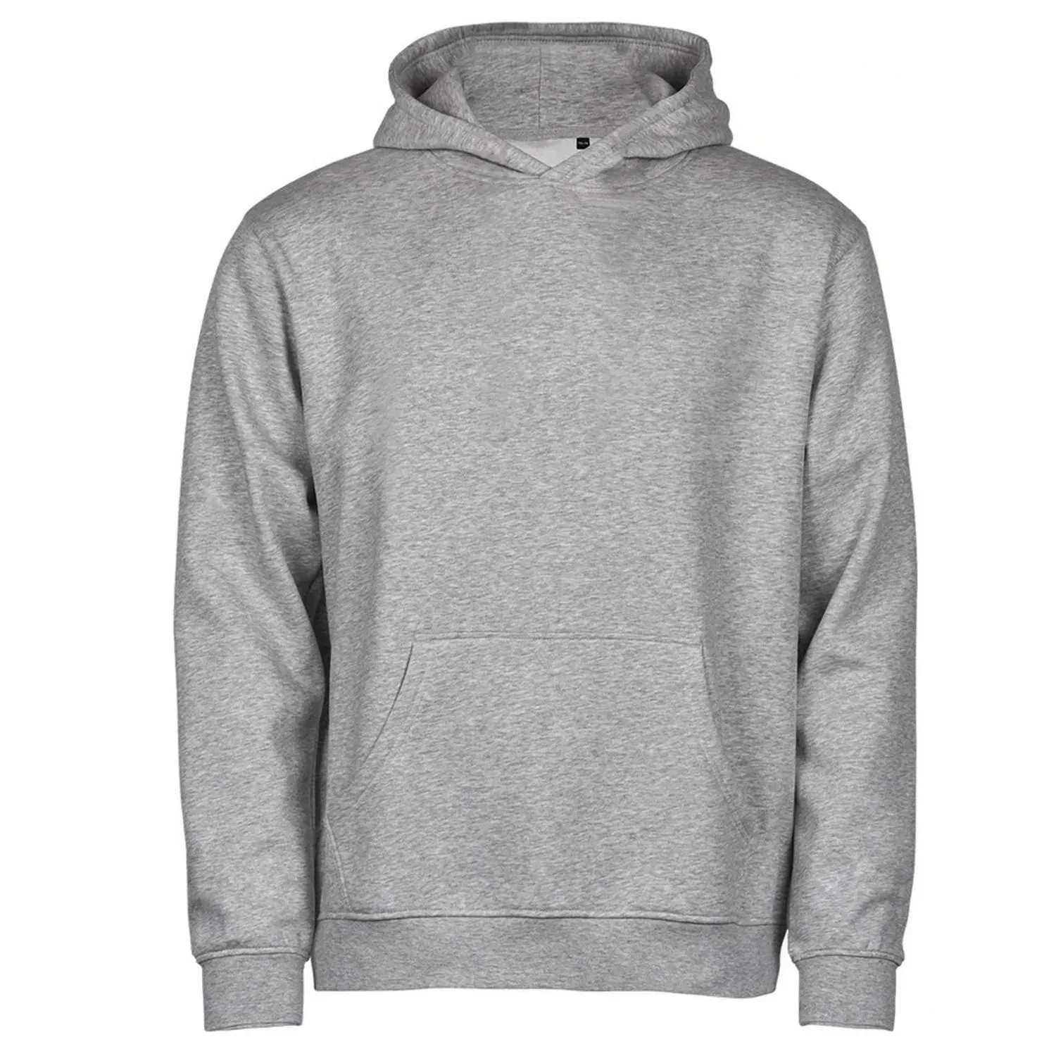 Худи для мальчиков из хлопка с брендом Tee Jays, серый
