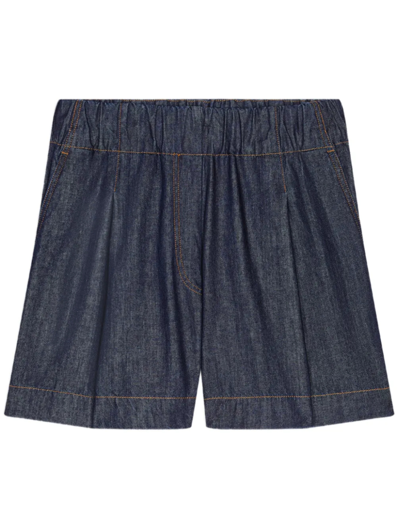 

DRIES VAN NOTEN джинсовые шорты широкого кроя, синий