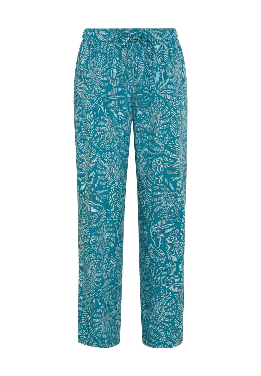 

Брюки тканевые, на эластичном поясе, женские Adagio, цвет Teal Leave