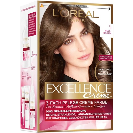 

L'Oréal Paris L'Oreal Excellence Creme 172 мл 5 Светло-коричневый