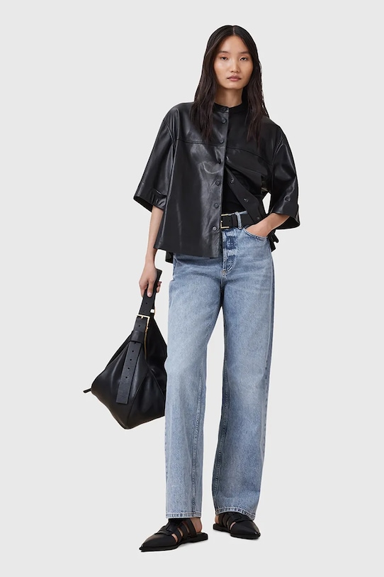 

Хлопковые джинсы BROOKLYN Allsaints, синий