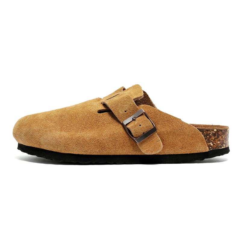 

ZUWUDONG Мужские противоскользящие тапочки с закрытым носком EVA - шоколад, цвет Chocolate