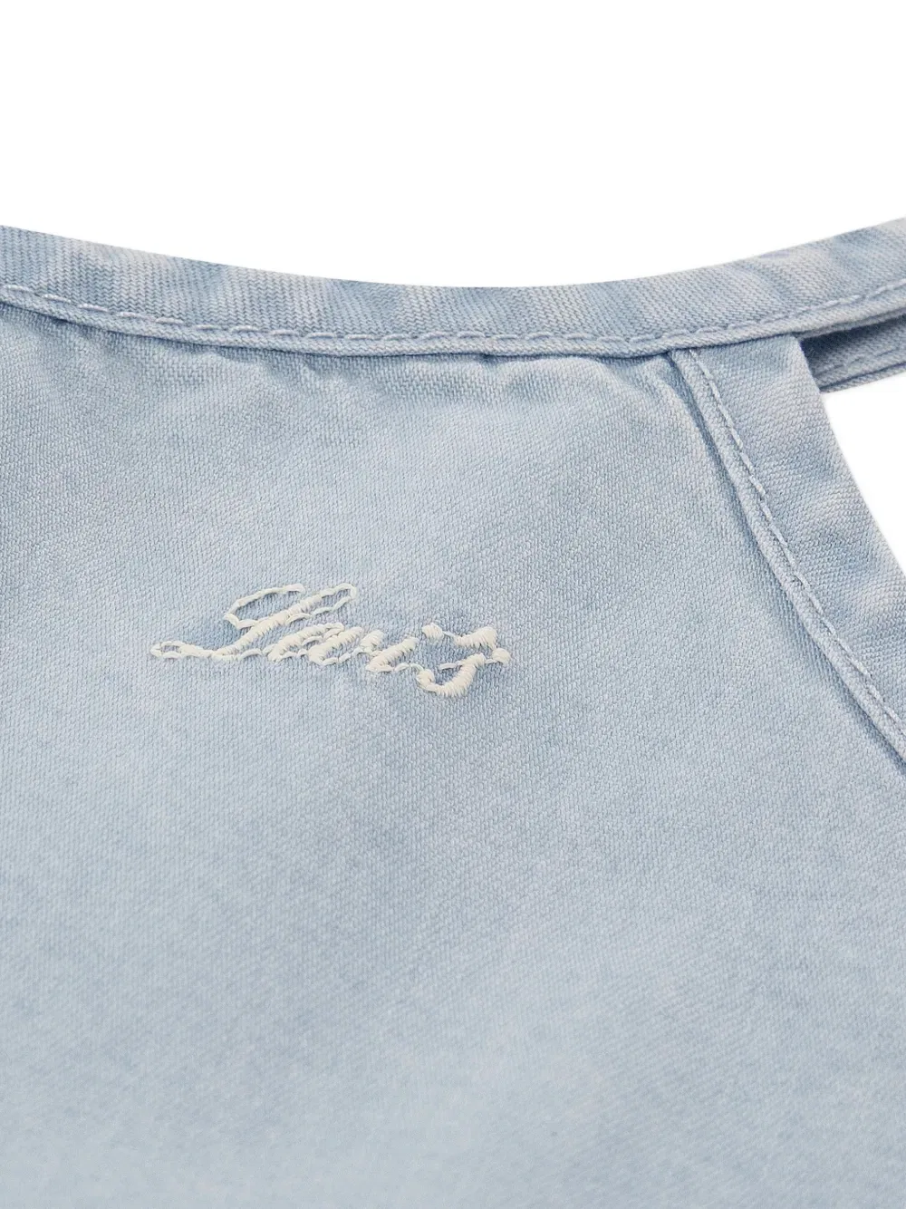 Комплект из брюк с оборками и широкими штанинами Levi'S Kids, синий — фото 3