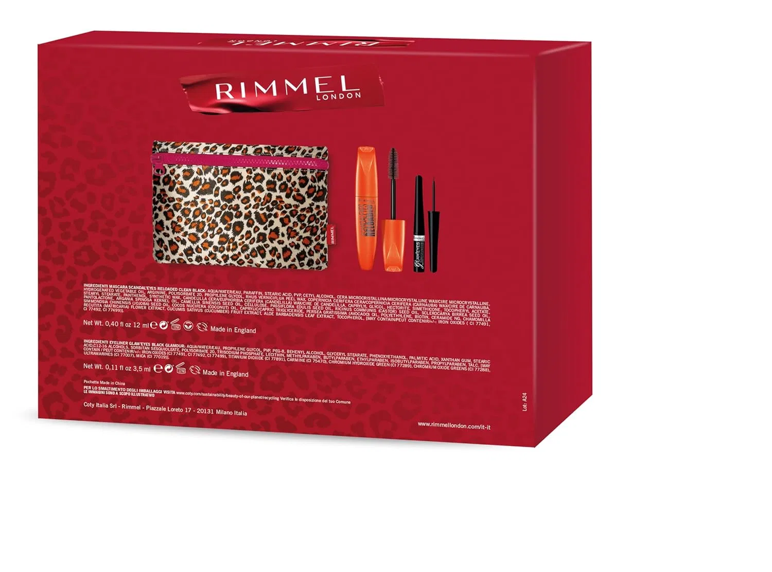 Набор косметики «Rimmel Goes Wild» с тушью и подводкой от Rimmel London Rimmel — фото 2