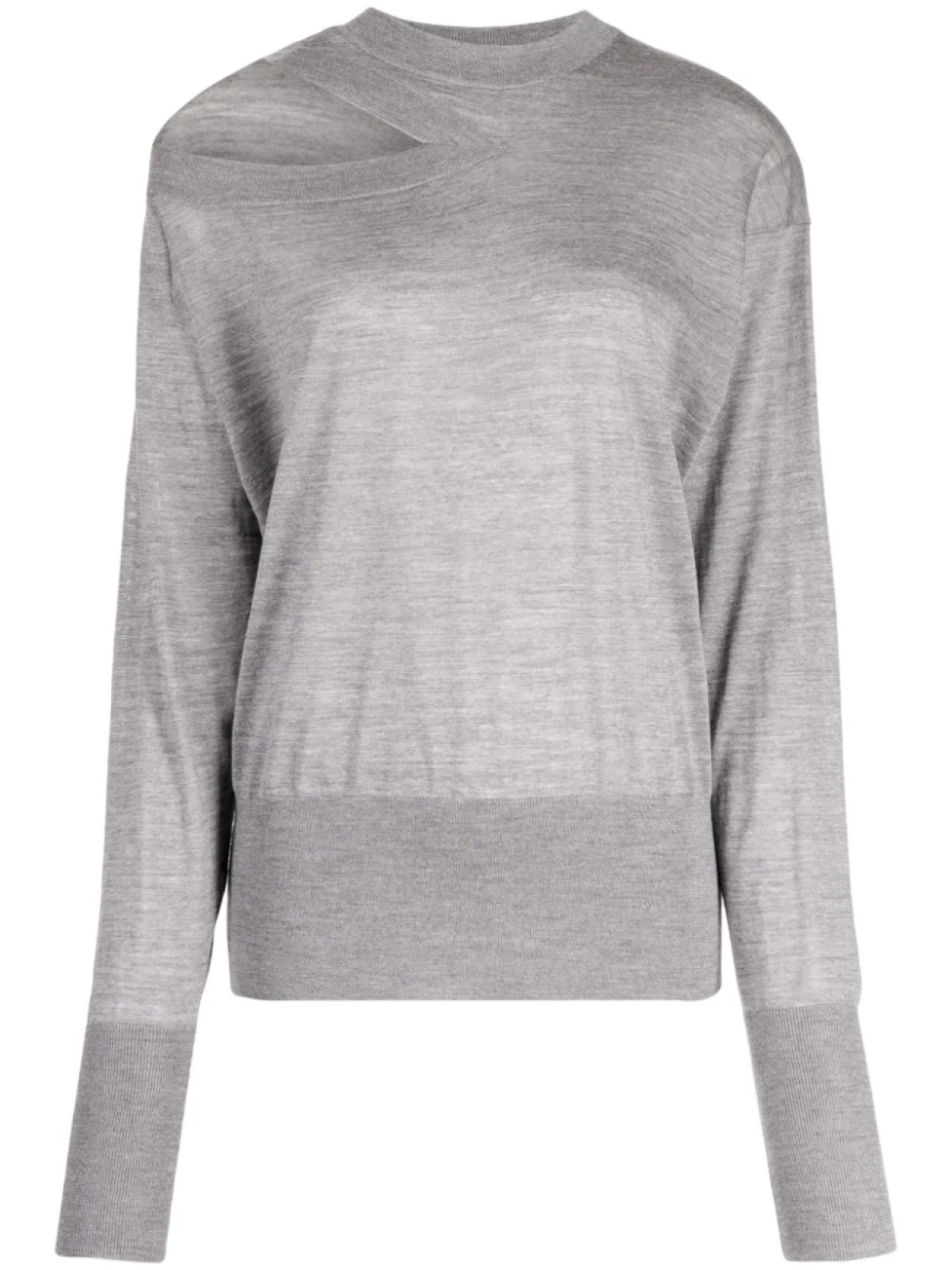 

Джемпер тонкой вязки Stella McCartney, серый