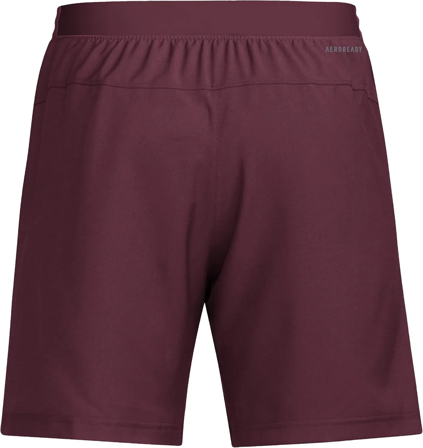 Мужские шорты Adidas NCAA 25/26 Team Woven, бордовый/белый — фото 2